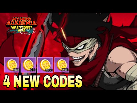 Mha the strongest hero codes 2023 august new Mha tsh codes for hero coins Mha tsh codes