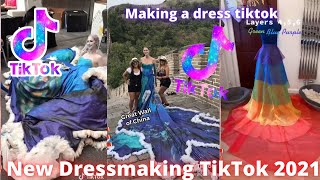 Making a dress videos TikTok Compilation 2021 | Dressmaking TikTok #dressmaking #makingadress #dress