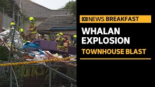 Search for missing woman continues after Whalan townhouse explosion | ABC News