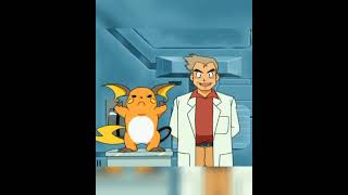 Introduction of raichu // attacks on professor oak funny 😂#pokemon #short #pokemon journey