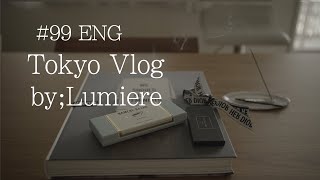 Vlog#99ENG【新しいお財布紹介・最近大好きな紅茶・お気に入りのバック・お気に入りの化粧品・パレスホテルランチetc】