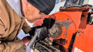 Chain Came Off - Kubota B2782 Snowblower. Can It Be Tightened?