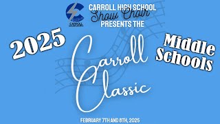 Carroll Classic 2025 | Friday, February 7 | Middle School