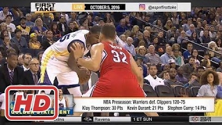 ESPN First Take - Did Kevin Durant Ruin the NBA Regular Season?2017