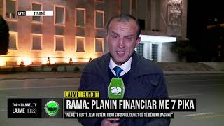 Rama shpall planin financiar/ Përballimi i situatës nga koronavirusi në vend