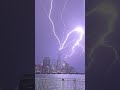 Lightning struck the World Trade Center in New York last night. #shorts #news