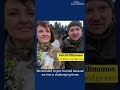 Ukrainian soldiers marry amid war