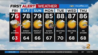 First Alert Weather: CBS2's 5/26 Thursday evening update