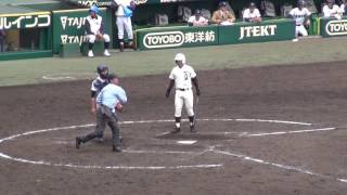 20170326 春の甲子園 2回戦 福大大濠 古賀君打席