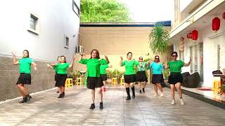 DASTER( veni nur )//Line Dance//Choreo by Sugeng (INA)Demo by Happy Line Dance