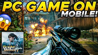 PC Quality Game On Mobile - Bright Memory Infinite Handcam Gameplay Review !!