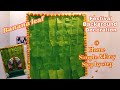 Banana leaf decoration || Festival background decoration ideas || Ganesh chaturthi decoration ideas