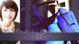 La Minute de Mademoiselle M22 - La symbolique du bleu