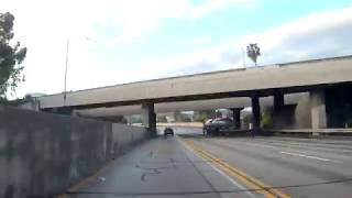 4K - San Fernando Valley to LAX on 405 South.