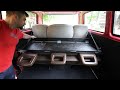 vw t3 back seats bed