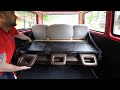 vw t3 back seats bed