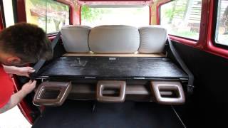 VW T3 - Back seats/bed