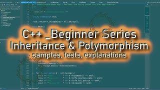 Beginner C++ Episode 18 - Inheritance & Polymorphism in New Sample Game Code