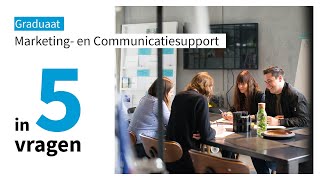 Graduaat Marketing- en Communicatiesupport in 5 vragen