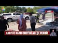 zabıtaya kızdı kamyonetini yaktı