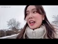 캐나다워홀vlog december in canada 캘거리 크리스마스 진저브레드 하우스 만들기 반고흐 전시회 새해 카운트다운 눈이랑 맞짱뜨기