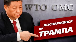 Китай подав скаргу до Світової організації торгівлі