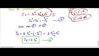 Double Line to Ground Fault (L-L-G Fault) Derivation in power system analysis