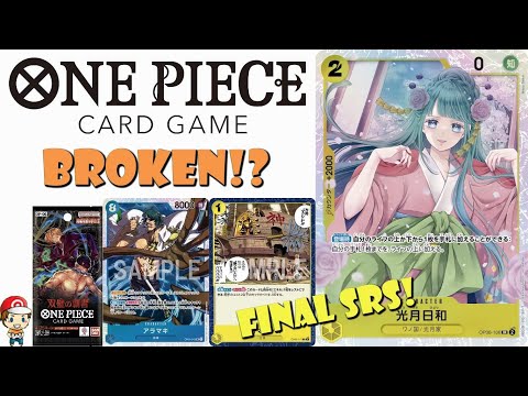 These New Cards Look BROKEN! Final SRs from OP-06! Zoro & Law Get Worse! (Huge One Piece TCG News)
