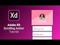 Scrolling Actions in Adobe XD - Animate on Scroll - Design Weekly