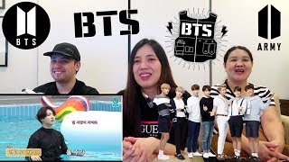 Vlog #112 | FAMILY REACTS TO #BTS RUN Episode 83 