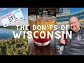 Don'ts of Wisconsin - From Cheesehead Lake Lingo to FIBs & More!