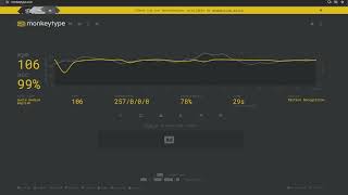 monkeytype 100 wpm