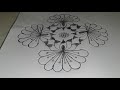 11 1 dots best rangoli design tholiekadhasi muggulu beautiful flowers rangoli design