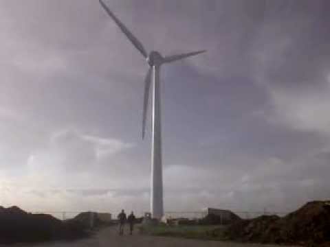Temporis Wind Ewt 500kw Wind Turbine Youtube
