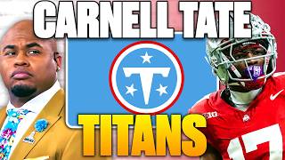 Carnell Tate to the TITANS! ⚔️ Steve Smith Sr. Breaks Down the #4 Overall Pick