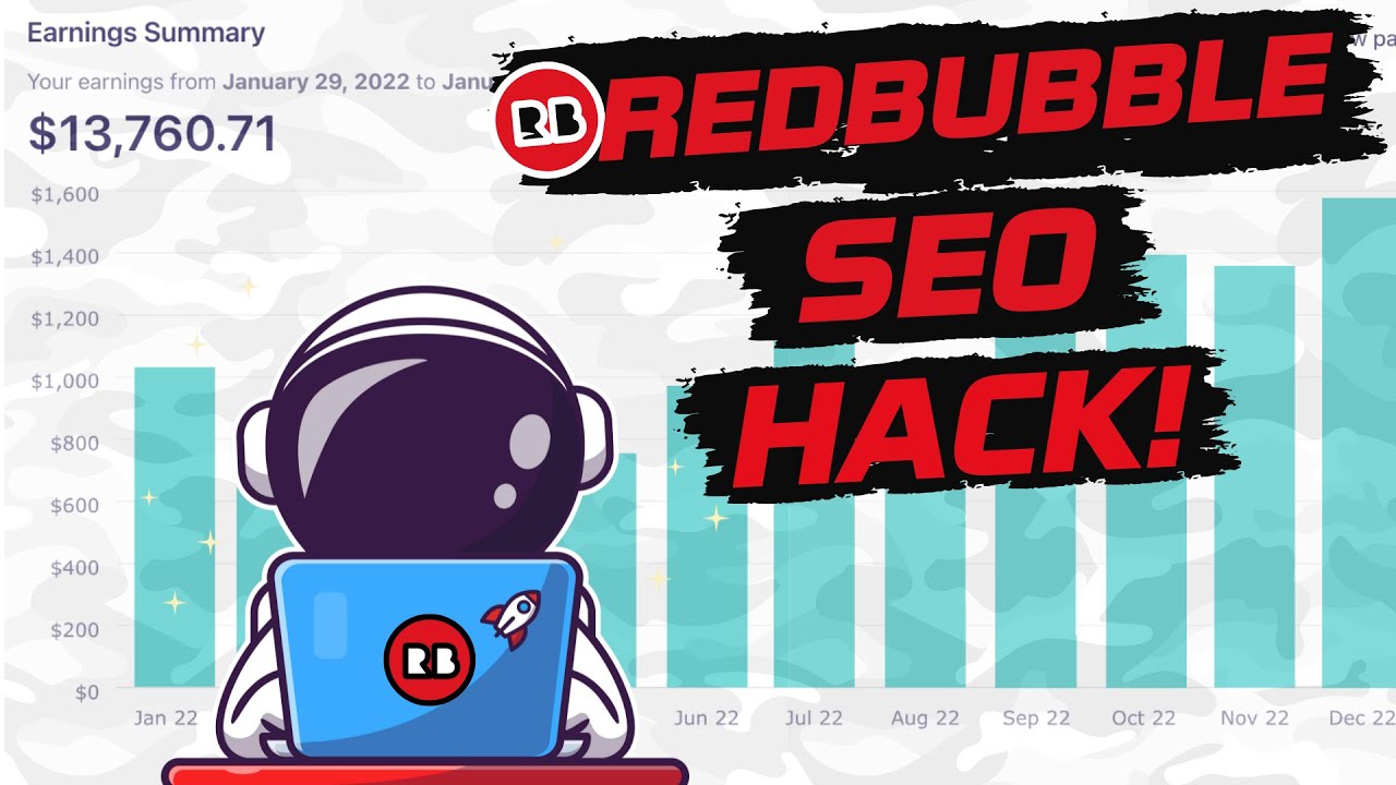 The Secret To Redbubble Sales With Seo Youtube