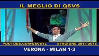 QSVS - I GOL DI VERONA - MILAN 1-3  - TELELOMBARDIA