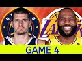 NBA LIVE : LA LAKERS vs DENVER ( GAME 4 ) LIVE SCORES and COMMENTARY
