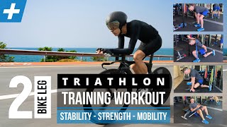 Triathlon Training Workout 2: BIKE LEG | Strength - Stability - Mobility | Tim Keeley | Physio REHAB