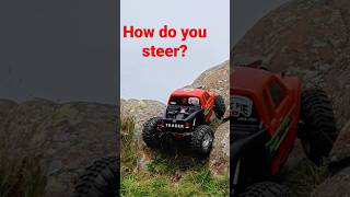 Is 4WS better? #rockcrawler #rgt #shorts #rc #offroad #4wd #4x4 #aerosmith