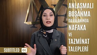 Anlaşmalı Boşanma Davalarında Nafaka ve Tazminat Talepleri (Altyazılı)