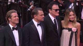 Once Upon a Time in Hollywood Cannes Film Festival  Palais Red Carpet B-Roll || #SocialNews.XYZ