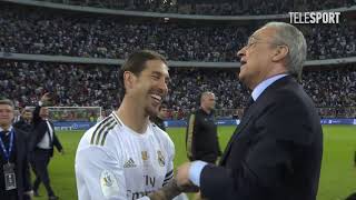 «Реал Мадрид» — «Атлетико». Церемония награждения