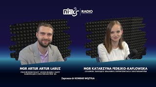 NiUS Radio TV: mgr Artur Artur Łabuz i mgr Katarzyna Fedejko-Kaflowska