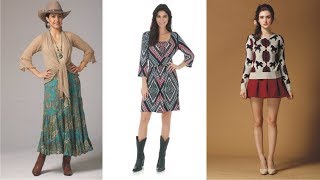 Marvelous Western Style Dresses And Skirts For New Year