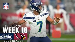 Seattle Seahawks Highlights vs. Arizona Cardinals | 2023 Regular Season Week 18