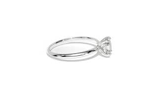 1 Carat Moissanite 14K White Gold Engagement Promissory Ring