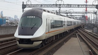 813列車 特急 宇治山田行 近鉄 21020系UL21⑥アーバンライナーnext 近鉄八田駅 通過  2022年8月15日(月)撮影