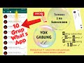 Cara Menambah Subscriber Youtube dengan Cepat Aman Terbaru - 10 Grup Whats'App dapat 2 rb subscriber