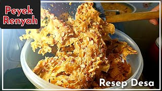 Peyek Renyah Gurih Resep Desa